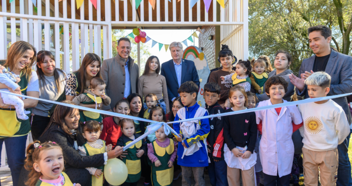 ZILIOTTO INAUGURÓ UN NUEVO CDI EN URIBURU Y CUESTIONÓ EL RETIRO DE FONDOS NACIONALES